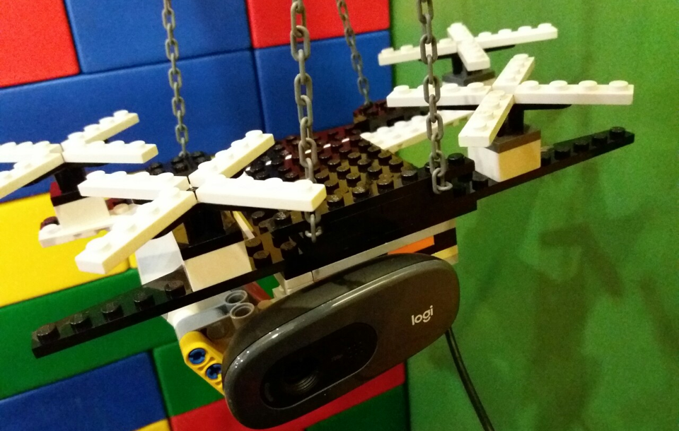 Here's a picture of the SOAR drone (Lego prototype)!